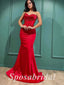 Sexy Sequin And Satin Sweetheart Sleeveless Mermaid Long Prom Dresses, PD3622