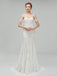 Chamring Unique Full Lace Beach Wedding Dresses, Romantic Elegant Wedding Gown, WD0352