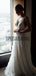 A-line Elegant Unique Country Long Wedding Dresses WD0501