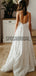 A-line Elegant Unique Country Long Wedding Dresses WD0501