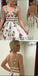 A-line Unique Deisgn Long Tulle Modest Long Prom Dresses wth appliques PD1546