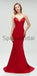 Charming Red Sexy Long Prom Dress, Simple Spaghetti Straps Popular Prom Dresses, PD0419