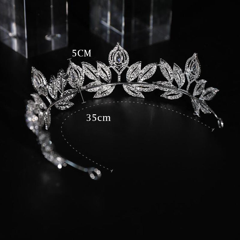 Bridal Crown Rhinestone Headwear Shiny Wedding Jewelry Bridal Accessories, ORN07