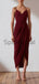 Mismatched Short Straps Simple Popular Bridesmaid Dresses WG752