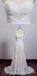 Chamring Unique Full Lace Beach Wedding Dresses, Romantic Elegant Wedding Gown, WD0352