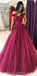 Elegant Ball Gown,Quinceanera Tulle  Elegant Appliques Off the Shoulder Prom Dresses, PD1087