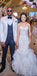 Charming Cap Sleeves Sweetheart Mermaid Vintage Long Wedding Dresses, WD0616