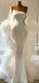 Mermaid Unique Dsign Elegant Ivory Beach Wedding Dresses WD0608