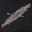High-quality Handmade Diamond-encrusted Bridal Belt Jewelry Wedding Dress Waist Ornament, Headwear, ORN06