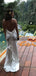 Spaghetti Straps V-Neck Simple Cheap Wedding Dresses WD0524