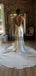 Spaghetti Straps V-Neck Simple Cheap Wedding Dresses WD0524