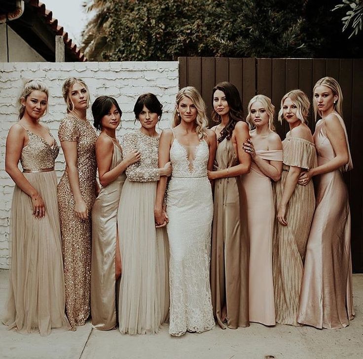 Gold Sequin Bridesmaid Dresses- Hot Trends and Tips of 2020