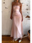 Sexy Chiffon Sweetheart Sleeveless Sheath Ankle-Length Prom Dress, PD4088