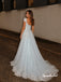 Light Blue Beaded Tulle A Line Evening Dress, Sweetheart Cap Sleeve Formal Gown, PD4387