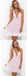 Sexy Chiffon Spaghetti Straps V-Neck A-Line Mini Dresses/ Homecoming Dresses, PD3575