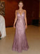 Dusty Pink Sequin Spaghetti Strap Cross Back Formal Gown | Prom & Gala Dress, PD4158