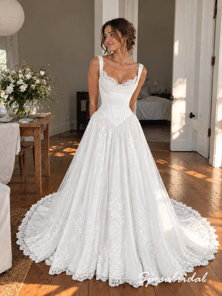 Strapless Ruched Taffeta A-Line Wedding Dress With Train,WD3132