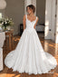 Strapless Ruched Taffeta A-Line Wedding Dress With Train,WD3132