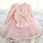 Cute Wedding Guest Dress Long Sleeves Tulle And Lace Unique A-Line Flower Girl Dresses, FG1461