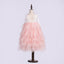 Cute Wedding Guest Dress Long Sleeves Tulle And Lace Unique A-Line Flower Girl Dresses, FG1467