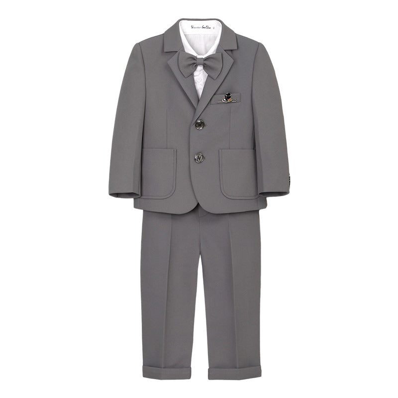 Children's Suits, Handsome Boys, British Gentleman Style Suits, Middle and Small Children's Suits, FB1451