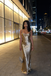 Shiny Champagne Gold Satin Cowl Slip Maxi Dress Bodycon Formal Evening Gown for Party, PD4219