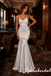 Ivory Satin Maxi Dress With Lace Cutouts V-Neck Spaghetti Strap Formal Gown, PD4260