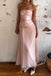 Sexy Chiffon Sweetheart Sleeveless Sheath Ankle-Length Prom Dress, PD4088