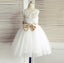 Tulle Lace Bowknot Sash Flower Girl Dresses, Lovely Tutu Dresses, FGS010