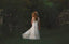 V-neck Sleeveless Long Tulle Lace Junior Bridesmaid Dresses, Flower Girl Dresses, FG061