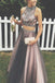 Custom Tulle Two Piece Most Popular Gorgeous Evening Prom Dress, Party gown, PD0321