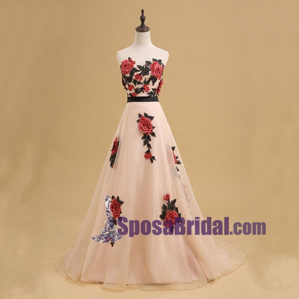 Charming A-Ling Beautiful Most Popular High Quality Real Made Prom Dresses, Fashion Formal Evening Dress, PD0706 - SposaBridal