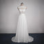 Long Lace Chiffon Elegant Pretty Most Popular Custom Wedding Dress, WD0091