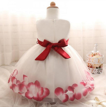 Beautiful Handmade Lovely Flower Girl Dresses, Wedding Cheap Little Girl Dresses with Flowers, FGS021 - SposaBridal