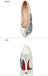 Fashion Handmade Rhinestone High Heels Pointed Toe Crystal Wedding Bridal Shoes, S024