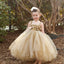 Brown Tulle Pixie Tutu Dresses, Popular Flower Girl Dresses, Free Custom Dresses, FG021 - SposaBridal