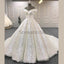 A-line Off Shoulder Sequin Unique Modest Long Elegant Prom Dresses, Wedding Dresses PD1721