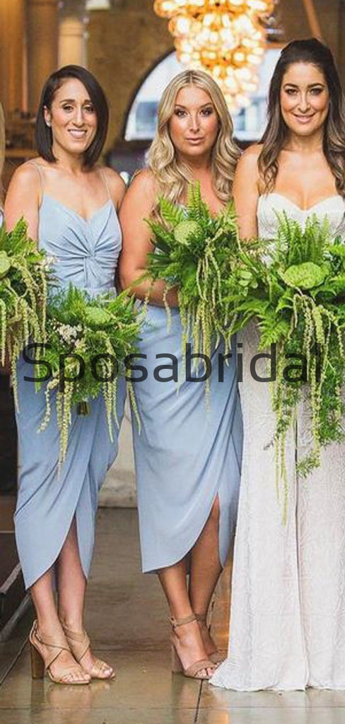 Affordable Simple Short Formal Beach Bridesmaid Dresses WG803