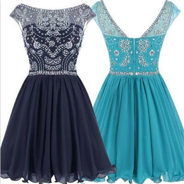 Short V-back Junior Popular Graduation Sweet 16 Dresses Cocktail Dresses,PD3639