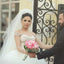 Beaded Crystal Off Shoulder Wedding Dresses, Gorgeous Elegant Popular Sparkly Bridal Gwons,WD0344 - SposaBridal