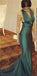 Charming Green Mermaid Long Formal Sexy Prom Dress,  Evening Party Dress, PD0310