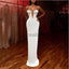 Custom Mermaid Spaghetti Straps Sexy V-Neck Modest Mermaid Prom Dresses PD1937