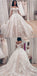 Custom Off the Shoulder Lace Unique Deisgn High Quality Modest Long Popular Wedding Dresses, WD00340