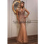 Custom Sparkly V-Neck Strapless Gorgeous Hot Sale Long Mermaid Prom Dresses, Ball Gwon PD1876