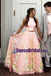 Gorgeous Two Piece White Pink Most Popular Long Prom Dresses, Best Sale dress for party, PD0759