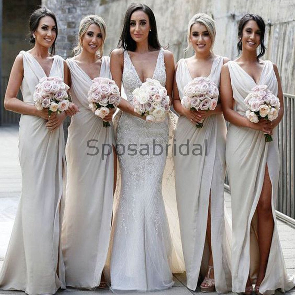 Long Elegant Cheap Popular Bridesmaid Dresses, Wedding Guest Dress WG798