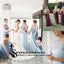 Long Cheap Popular Charming Elegant Halter Sky Blue Purple Tulle Long Bridesmaid Dresses, WG297