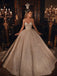 A-line Sweatheart Sparkly Stunning Evening Prom Dresses, Party Gown PD2298