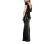 Black Sequin Sparkly Popular Custom Cheap Bridesmaid Dress,wedding guest dress , WG219 - SposaBridal
