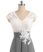 Chiffon Long Lace  V-Neck Cheap Most Popular Bridesmaid Dress, Prom Dress, PD0372